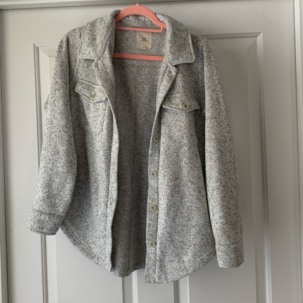 Thread & Supply jacket with button detail (very soft fabric) gently used